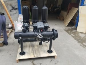 Système de filtration <span class=keywords><strong>à</strong></span> disques <span class=keywords><strong>à</strong></span> rétrolavage automatique 20m³/<span class=keywords><strong>h</strong></span>, 120 mailles, auto-nettoyant, 1kW pour irrigation goutte <span class=keywords><strong>à</strong></span> goutte agricole, garantie 1 an - Product Image 2