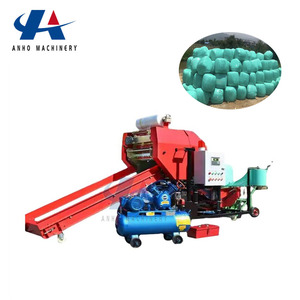 Enrouleuse de balles rondes robuste, machine complète d'emballage et de conditionnement d'ensilage pour l'alimentation du bétail agricole - Product Image 5