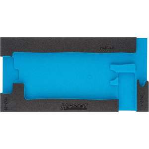 HAZET - 163-464L Inserto de espuma blanda de 2 componentes para 163-464/3 - EAN 4000896204953 TALLERES RODANTES BANDEJAS VACÍAS - Product Image 1