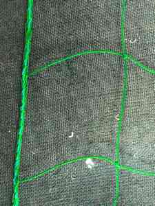 Filets de grimpement en HDPE et plastique anti-UV NETE, découpés en diamant, en rouleau, pour le soutien des concombres, des ignames et autres plantes grimpantes - Product Image 6