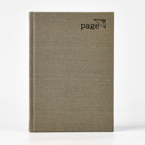 Carnet <span class=keywords><strong>de</strong></span> notes élégant en lin relié avec un couverture rigide en papier fantaisie cousu sur mesure <span class=keywords><strong>de</strong></span> haute qualité avec un titre en estampage à chaud - Product Image 2