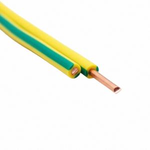 Câble de terre flexible à âme unique en cuivre nu 6mm 10mm avec <span class=keywords><strong>isolation</strong></span> solide en PVC - Product Image 2