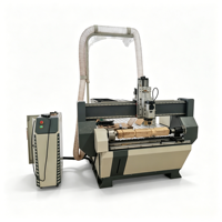 Routeur CNC 4 axes avec axe rotatif amovible pour la sculpture et la gravure sur bois