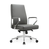 Chaise de bureau de direction de luxe à dossier haut, ergonomique, pivotante et réglable, pour mobilier de bureau
