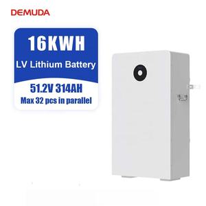 Batterie lithium Lifepo4 murale de 51,2 V 314 Ah, 16 kWh, système de stockage d'énergie résidentiel Powerwall, garantie 10 ans, deye RW-F16 - Product Image 1