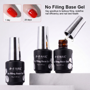 Gel <span class=keywords><strong>Base</strong></span> Professionale 18g Senza Filettatura, Trasparente Cristallino, Resistente all'Usura, per Protezione e Salute delle Unghie Naturali - Product Image 2