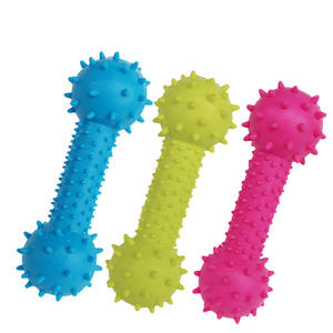 Vendita calda a basso prezzo nuovi giocattoli per cani con bilanciere in osso spinato da masticare denti che digrignano i denti per pulire i giocattoli - Product Image 2
