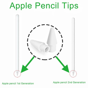 Puntas de Repuesto Oficiales para <span class=keywords><strong>Apple</strong></span> <span class=keywords><strong>Pencil</strong></span> 1.ª/<span class=keywords><strong>2</strong></span>.ª Generación y iPad Pro <span class=keywords><strong>Pencil</strong></span> <span class=keywords><strong>2</strong></span>.ª/1.ª Generación, Puntas de Plástico con Mayor Resistencia al Desgaste - Product Image 4