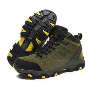 Bottes de montagne professionnelles à tige haute pour hommes, vente en gros, chaussures de sport d'extérieur très populaires pour la randonnée - Product Image 2