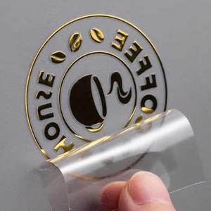 Impression personnalisée PVC Anime Décoratif Merci Logo 3D Feuille d'autocollant Etiquette décorative en métal Autocollant personnalisé 3D en vinyle Uv - Product Image 1