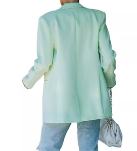 Abrigo elegante de otoño/primavera <span class=keywords><strong>para</strong></span> <span class=keywords><strong>mujer</strong></span>, traje de Color caramelo a la moda <span class=keywords><strong>para</strong></span> <span class=keywords><strong>mujer</strong></span>, los últimos abrigos <span class=keywords><strong>para</strong></span> <span class=keywords><strong>mujer</strong></span> - Product Image 4