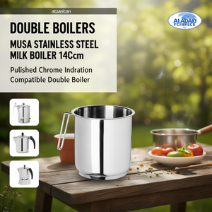 Bollilatte Inox (14cm) MUSA Cromo lucido V320572BO14 - Product Image 3
