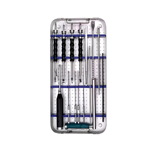 Kit Quirúrgico Ortopédico Premium con Tornillo Pedicular Manual USS, Herramientas Reutilizables de Acero Inoxidable para Cirugía de Columna Vertebral - Product Image 1