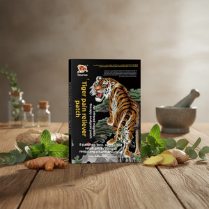 Patches de Alívio da Dor Tiger Direto da Fábrica, Terapia Magnética com Infravermelho Longo, Algodão Herbal para Todas as Articulações do Corpo Respirável e Suave - Product Image 6