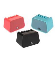 Amplificateur de guitare électrique mini OEM 10W avec woofer de 4 pouces, alimenté par batterie rechargeable 7,4V pour la distorsion, égaliseur 2 bandes, entrée AUX