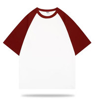 T-shirts décontractés 100 % coton 200 GSM à col rond et manches courtes, unis, amples, respirants, doux, avec logo personnalisé imprimé, pour usine de production