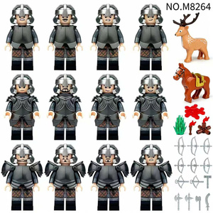 2026 Blocs de construction économiques pour figurines de soldats, comprenant des armes militaires miniatures, des accessoires militaires, un ensemble d'équipement de protection EOD et un ensemble d'équipement, jouets en briques, cadeau - Product Image 2
