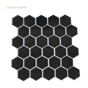 Gạch Khảm Hoa Văn Màu Hỗn Hợp Gốm Khảm Hình Lục Giác 282X271mm - Product Image 3