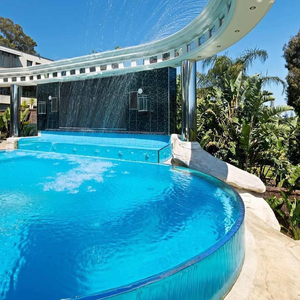 Customized Luxury Outdoor Acrylic Swimming <b>Pool</b>, Modern Outdoor Swimming <b>Pool</b> - Product Image 5
