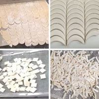 Coupe-pâte automatique, petit appareil industriel pour faire des grissini, des chinchin, des mini-cubes frits, des en-cas, machine à couper les chinchin