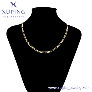X000875364 Xuping <strong>Jewelry</strong> Fine Fashion <strong>Jewelry</strong> 14K Gold Plated Chain Necklace Wholesale for Women <strong>Simple</strong> <strong>Jewelry</strong> Necklace - Product Image 3
