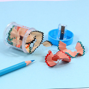 12 pièces / boîte Retour à l'école <span class=keywords><strong>Rouge</strong></span> Jaune Vert Bleu <span class=keywords><strong>Taille</strong></span>-<span class=keywords><strong>crayon</strong></span> manuel à trou unique pour crayons de 8 mm de diamètre <span class=keywords><strong>Crayon</strong></span> - Product Image 5