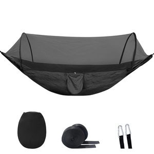 Hamac <span class=keywords><strong>moustiquaire</strong></span> portable en nylon léger à ouverture rapide, durable, pour camping en extérieur, avec logo personnalisé OEM, vente en gros pour voyages et randonnées - Product Image 2