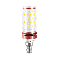 Brillo de ahorro de energía de alta calidad foco LED Luz de maíz 12W 16W E27 E14 candelabro usado decoración de suelo de mesa lámpara de maíz LED