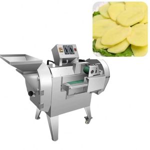 Use Fully Automatic Motorized <b>Vegetable</b> and Fuit <b>Cutter</b> Slicer Shredder for French Fry Veggie Cutting Onion Cutting Machine - Product Image 1