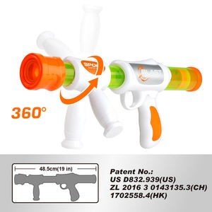 शूटिंग रेंज लक्ष्य ब्लास्टर एयर पॉपर पावर सॉफ्ट बुलेट रबर गन खिलौना बंदूक - Product Image 3