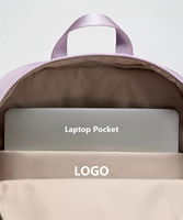 Sac à dos léger multi-poches avec compartiment rembourré pour ordinateur portable, sac en nylon imperméable pour le travail, l'école, le sport, l'usage quotidien, sac à dos décontracté