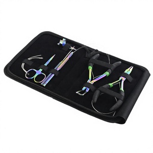 Premium Stainless Steel Multi Hair <b>Extension</b> Tools Kit for Commercial Use Includes Micro <b>Beads</b> Remover Crimping Plier Hair - Product Image 1