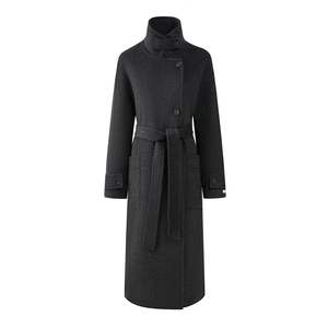 <span class=keywords><strong>Manteau</strong></span> Trench Classique <span class=keywords><strong>Beige</strong></span> pour <span class=keywords><strong>Femme</strong></span> à Double Boutonnage, Tissu en <span class=keywords><strong>Laine</strong></span> Respirant, Longueur Longue, Remplissage en <span class=keywords><strong>Laine</strong></span>, Style Automne - Product Image 4