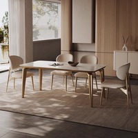 Luxus-Esszimmers tuhl aus Edelstahl mit echter Rückenlehne aus Rindsleder High-End Simple Modern Home und Hotel Cafe Chair