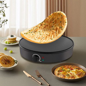 Crepe <b>Maker</b> 26cm-30cm Electric Non-Stick Single-Sided Heating Griddle For <b>Pancake</b> And Crepe Making - Product Image 1