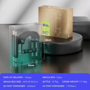 Có Thể Điều Chỉnh Sức Đề Kháng Bọt & Cánh Tay Thép Huấn Luyện Viên Cho Ngực Cơ Bắp Tăng Cường Xách Tay Trọng Lượng Nhẹ Bền Saker Twister - Product Image 5