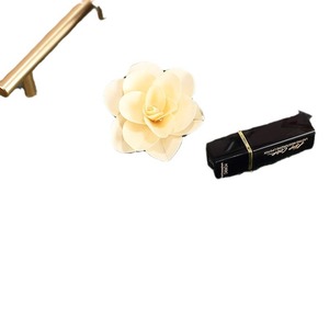 Natural Stone <b>Storage</b> <b>Tray</b> Rectangle Minimalist Design Living Room Decorative Organizer Metal Handle - Product Image 5