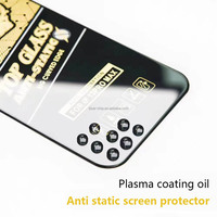 Haute brillance 9D verre trempé protecteur haut de gamme Durable Esd 0.4 Mm étanche à l'eau Transparent Film protecteur pour Itel