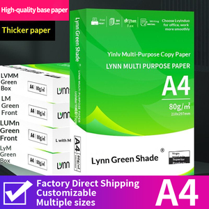 Carta da Copia <span class=keywords><strong>A4</strong></span> Green Shadow Bianca Spessa 70g/80g 500 Fogli/Confezione per Ufficio/Studenti Scatola all'Ingrosso - Product Image 6