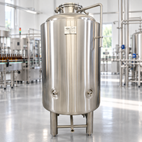 Équipement de brassage de kombucha industriel en acier inoxydable 500L 600L 1000L, cuve de fermentation de thé, garantie 5 ans, faible bruit
