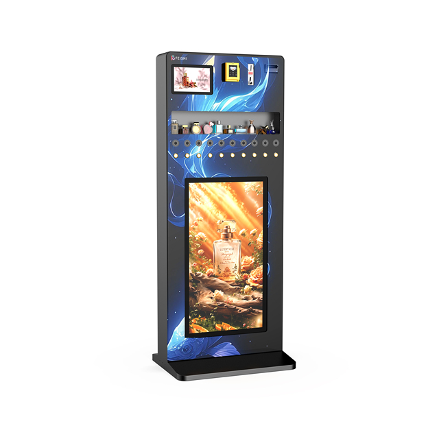 New Smart Perfume Cologne Spray Vending Machine with Remote Management Multiple Payments (Credit Card/Coin)