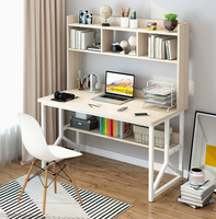 Bureau d'ordinateur et étagère combinés, best-seller, pour la maison, chambre simple, chambre d'étudiant, bureau de location, bureau d'étude