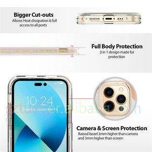 เคสสำหรับ <span class=keywords><strong>iPhone</strong></span> 16 <span class=keywords><strong>PRO</strong></span> MAX, เคสป้องกันโทรศัพท์กันกระแทกสามชั้นสำหรับ <span class=keywords><strong>iPhone</strong></span> 11 <span class=keywords><strong>12</strong></span> 13 14 PLUS 15 <span class=keywords><strong>PRO</strong></span> MAX - Product Image 4