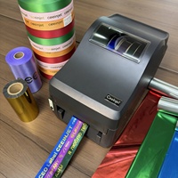 Nouvelle imprimante et découpeuse automatique portable haute vitesse CEEINJET pour ruban satiné, impression feuille d'or, garantie 1 an pour l'emballage de boîtes cadeaux