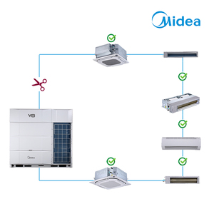 Unidad Exterior de Alta Eficiencia Midea VRF, Conexión con Unidad Interior de Cassette de Cuatro Vías, <span class=keywords><strong>Aire</strong></span> <span class=keywords><strong>Acondicionado</strong></span> Inteligente con Inversor - Product Image 2