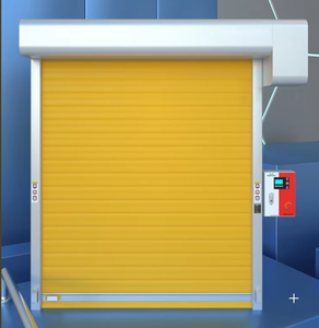 <span class=keywords><strong>Porte</strong></span> rapide en <span class=keywords><strong>PVC</strong></span> résistant à la chaleur en acier inoxydable avec fermeture éclair pour chambre froide <span class=keywords><strong>de</strong></span> 0 à 15 degrés - Product Image 1