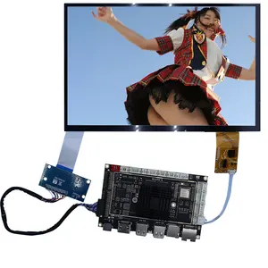 Display touch screen capacitivo da 10.1 pollici 1280*800 LVDS 40pin 10 pollici monitor lcd può essere personalizzato qualsiasi risoluzione di luminosità
