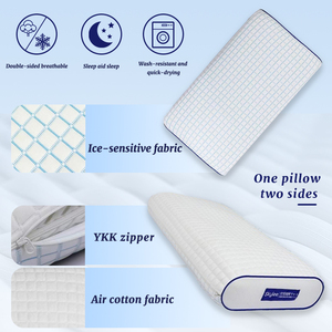 Oreiller Skylee en polymère à haute masse moléculaire lavable, housse de protection, vente en gros - Product Image 4