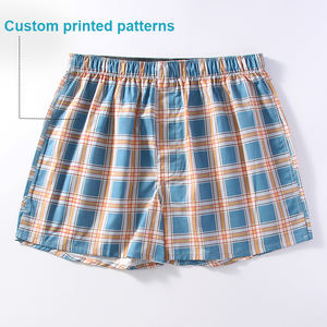 Pantalones de <span class=keywords><strong>Pijama</strong></span> Transpirables con Logotipo OEM, Pantalones Cortos de Boxeador de Talla Grande, Ropa Interior Holgada, Pantalones Cortos de Playa para <span class=keywords><strong>Hombre</strong></span> - Product Image 3