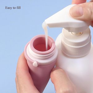 Nouveaux pots de voyage en silicone de qualité alimentaire, contenants de voyage approuvés, accessoires de voyage étanches avec couvercle pour cosmétiques et maquillage - Product Image 2